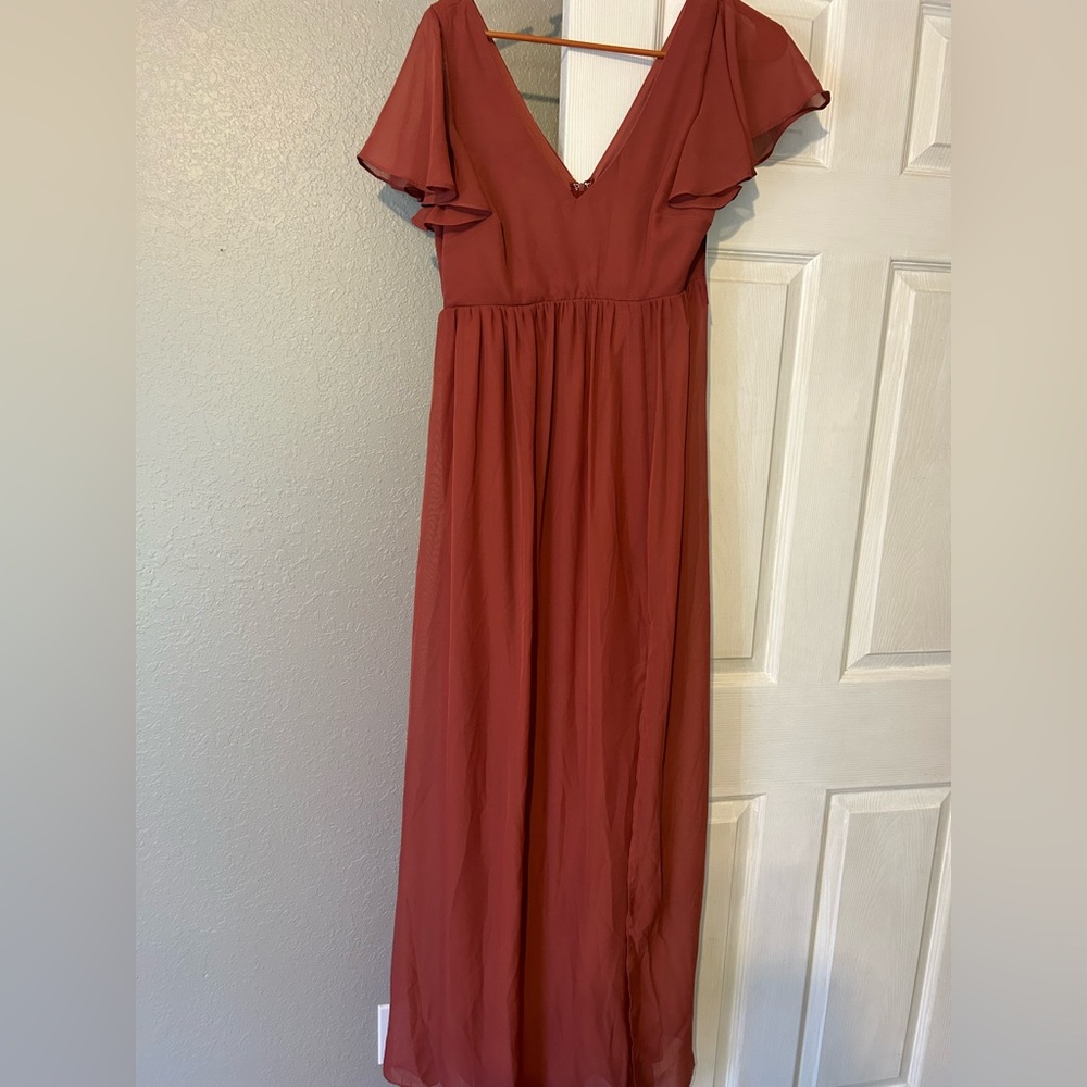 Birdy Grey Terracotta Maxi Dress